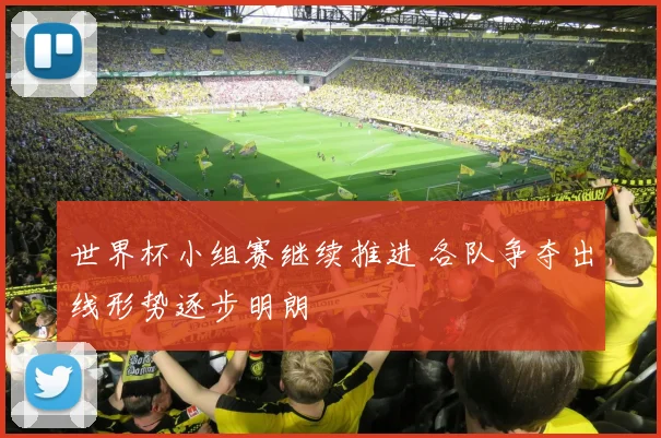 世界杯小组赛继续推进 各队争夺出线形势逐步明朗